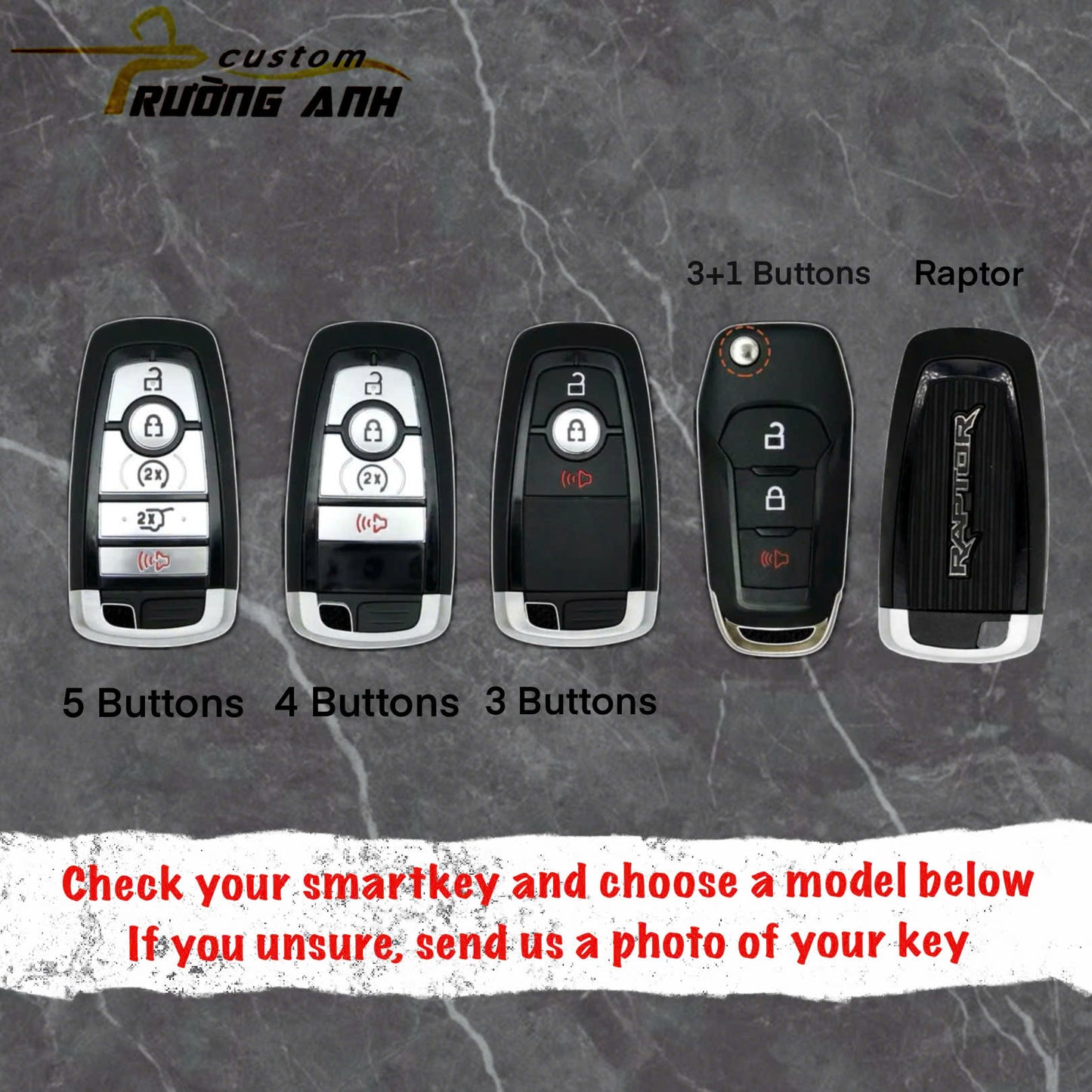 FORD OEM Custom Hand-Painted Key Fob Cover – Personalized Design