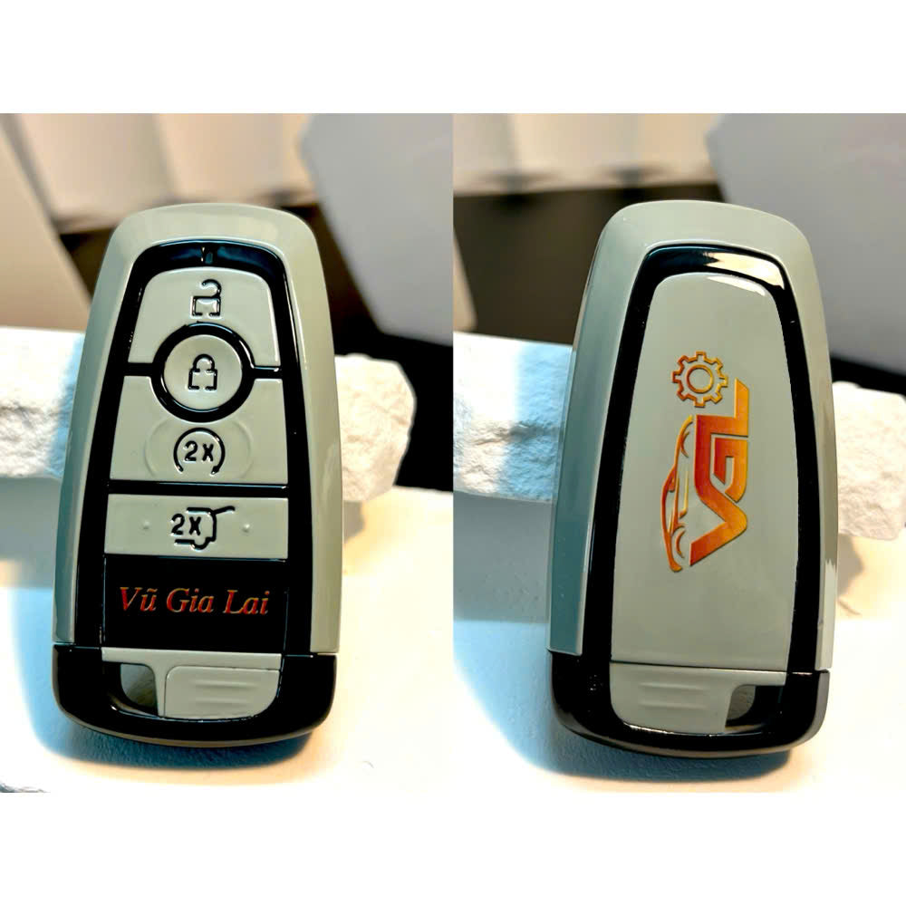 FORD OEM Custom Hand-Painted Key Fob Cover – Personalized Design