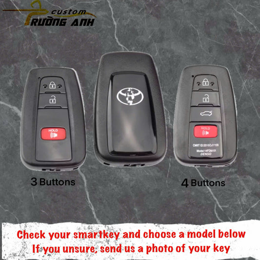 Toyota OEM Custom Hand-Painted Key Fob Cover – Personalized Design