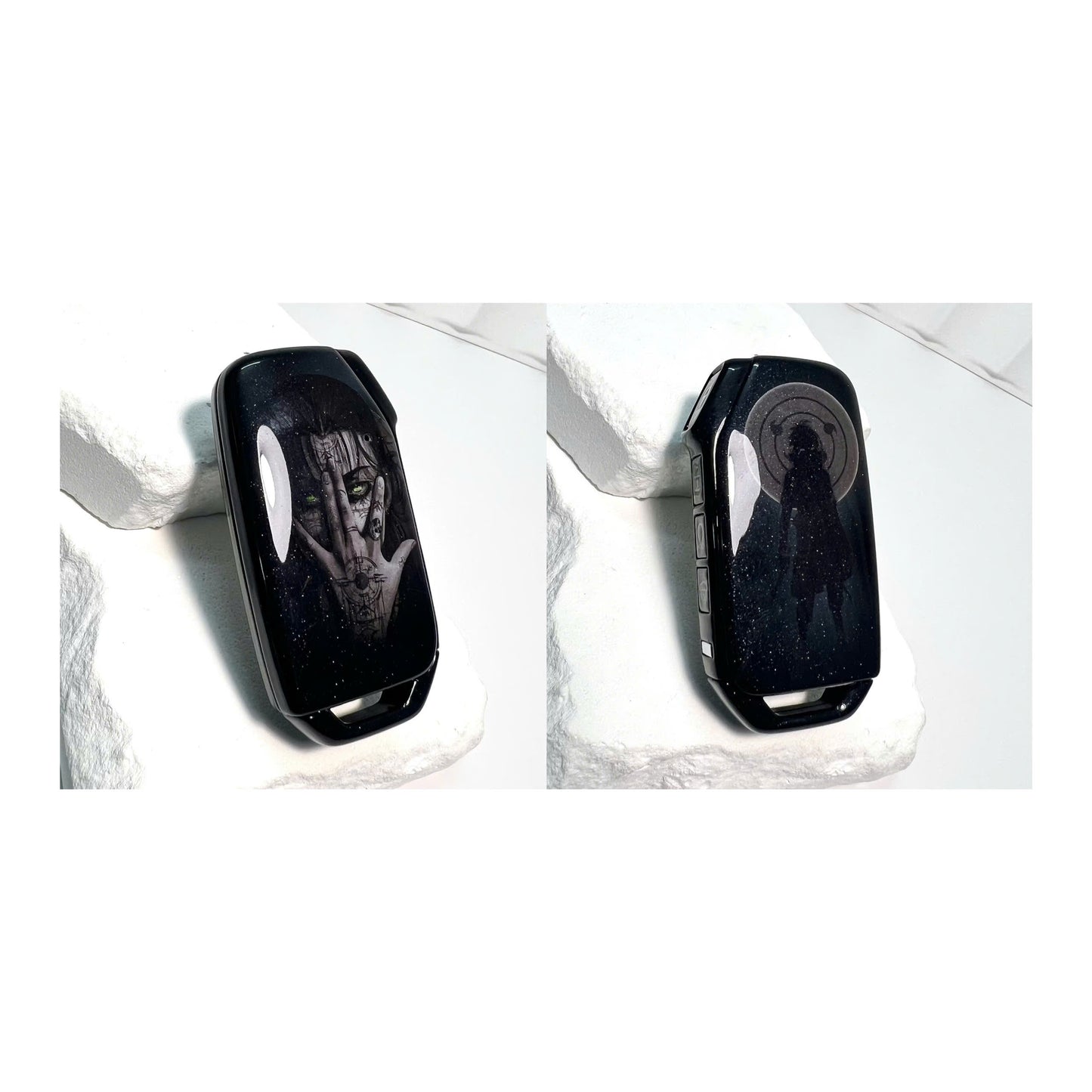KIA OEM Custom Hand-Painted Key Fob Cover – Personalized Design