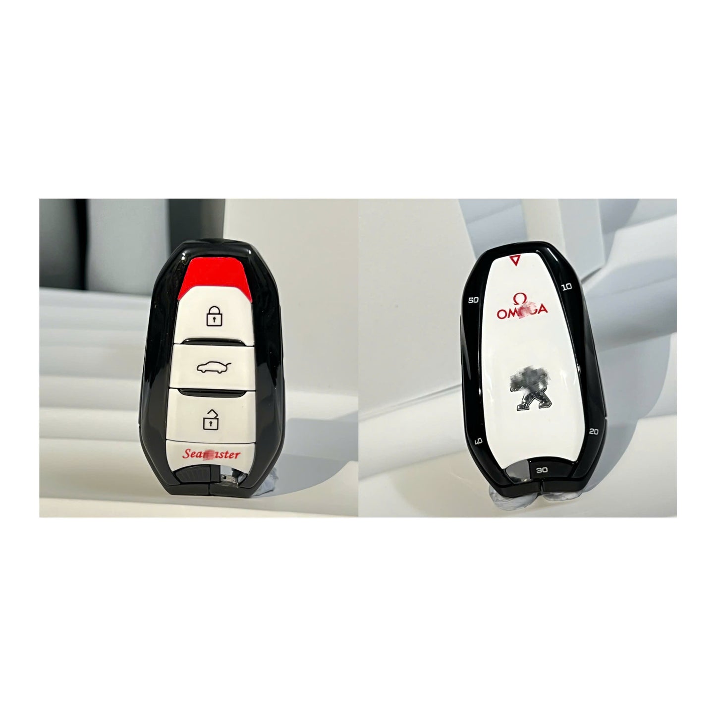 PEUGEOT OEM Personalized Custom Hand-Painted Key