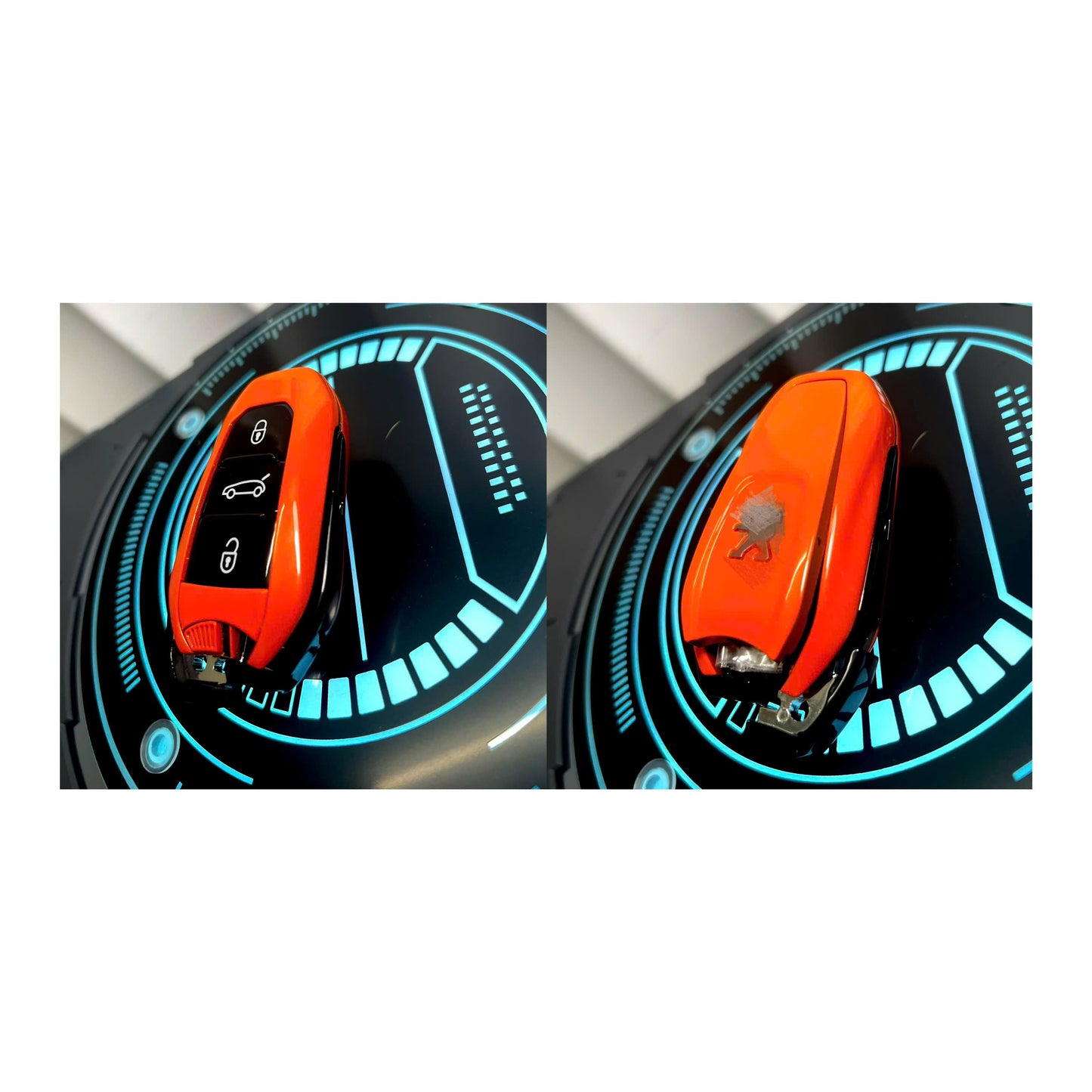 PEUGEOT OEM Personalized Custom Hand-Painted Key