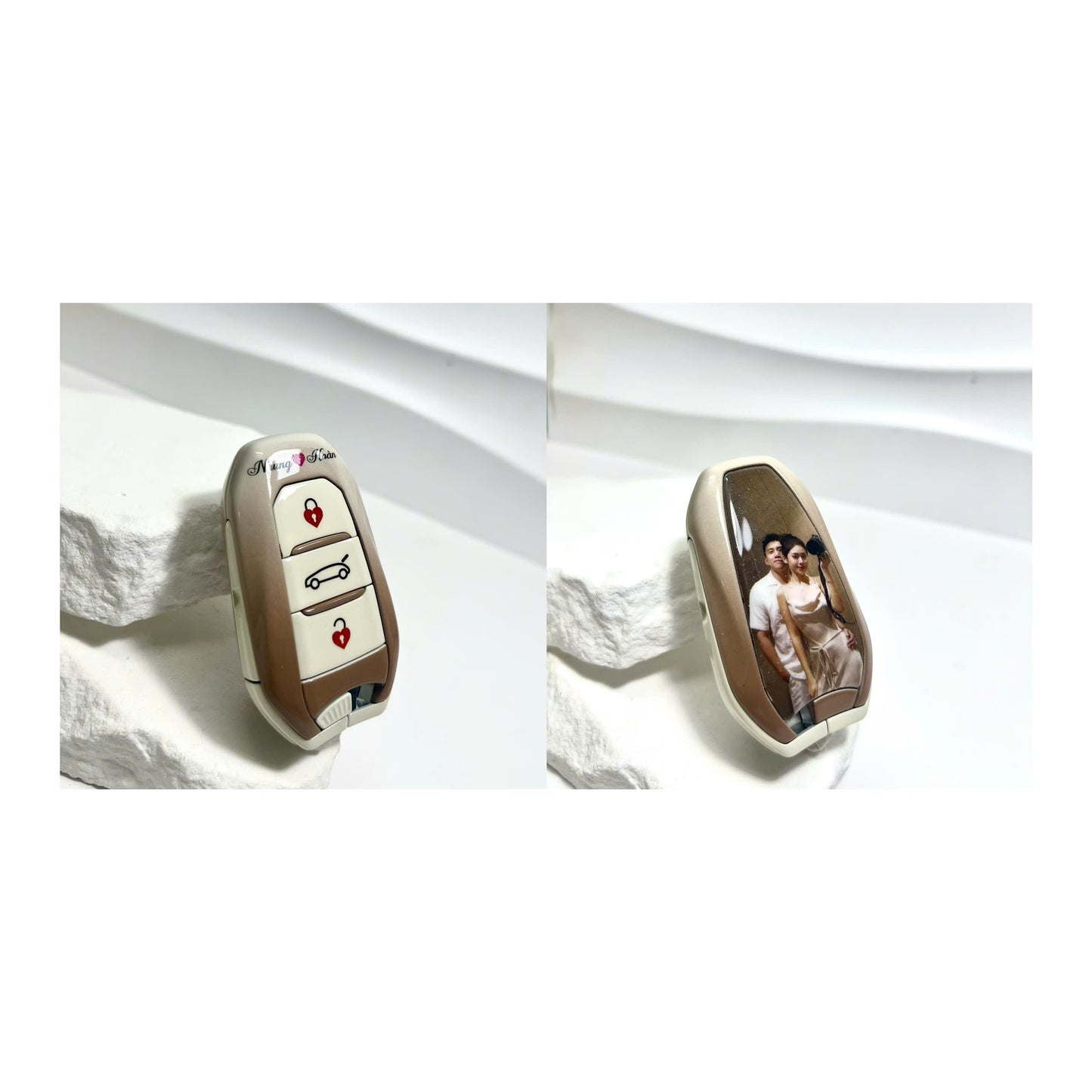 PEUGEOT OEM Personalized Custom Hand-Painted Key