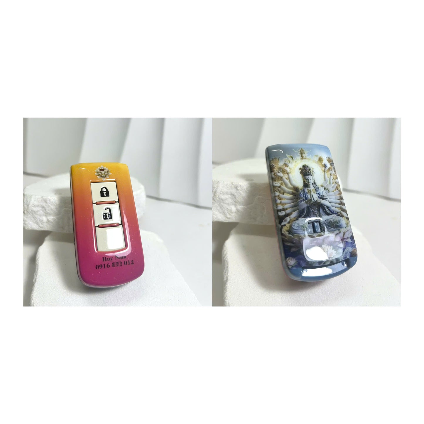 MITSUBISHI OEM Personalized Custom Hand-Painted Key