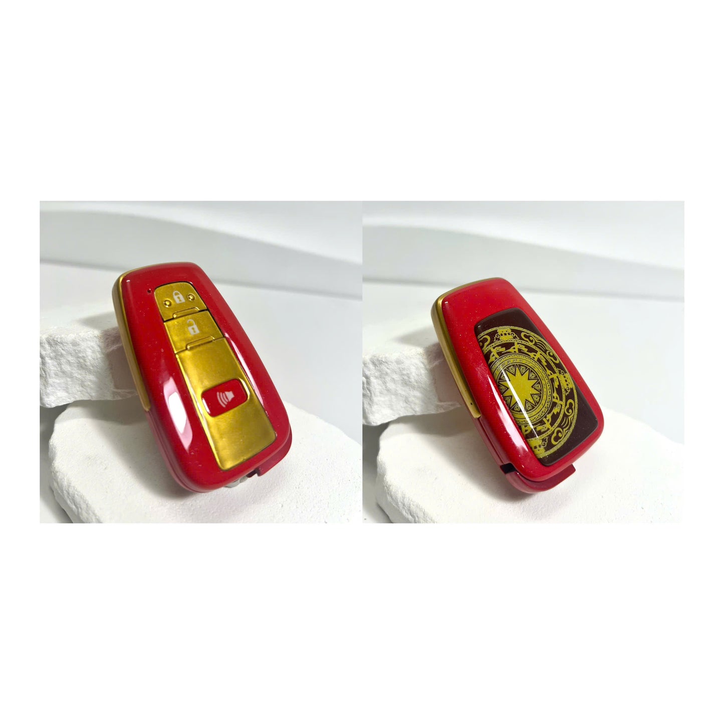 Toyota OEM Custom Hand-Painted Key Fob Cover – Personalized Design