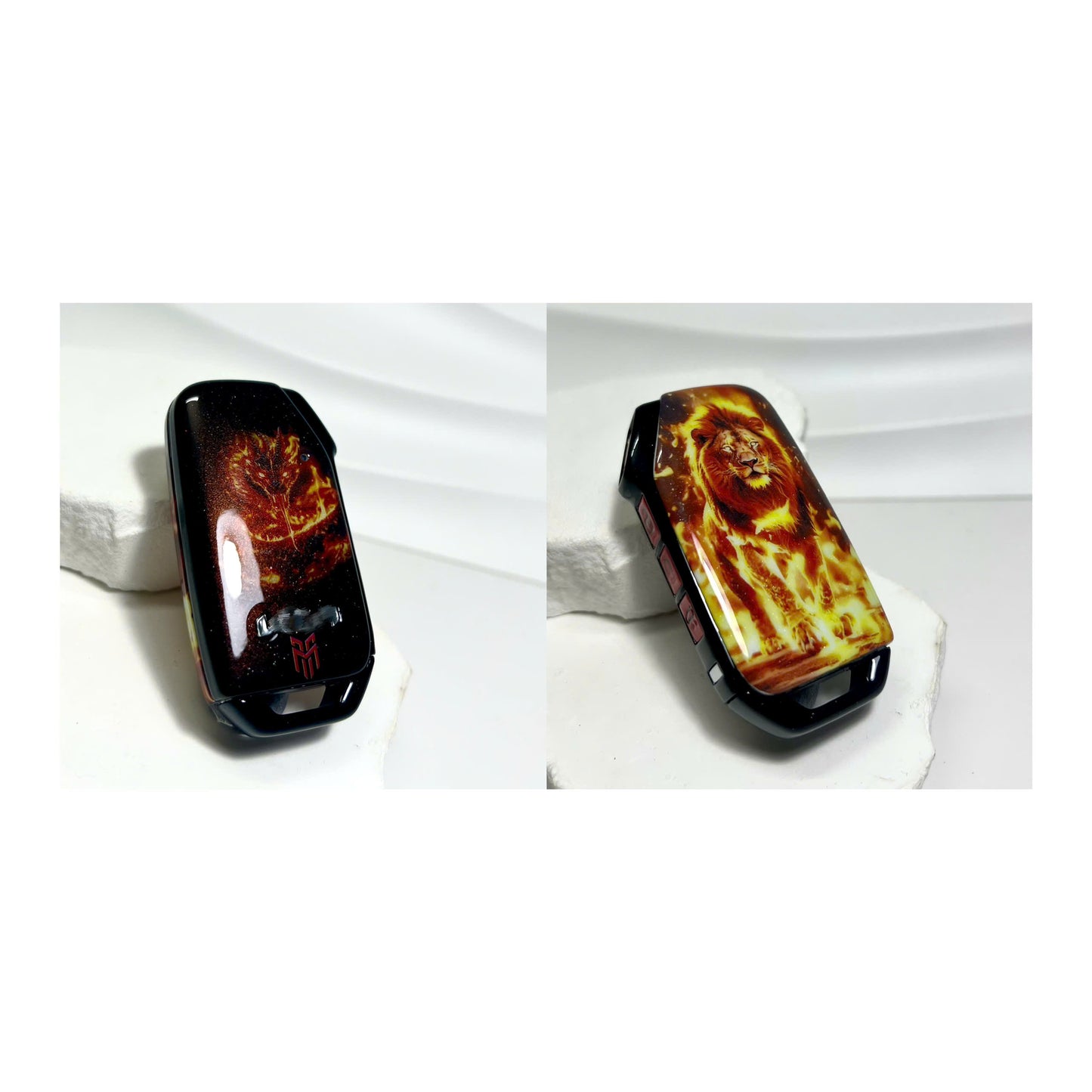 KIA OEM Custom Hand-Painted Key Fob Cover – Personalized Design