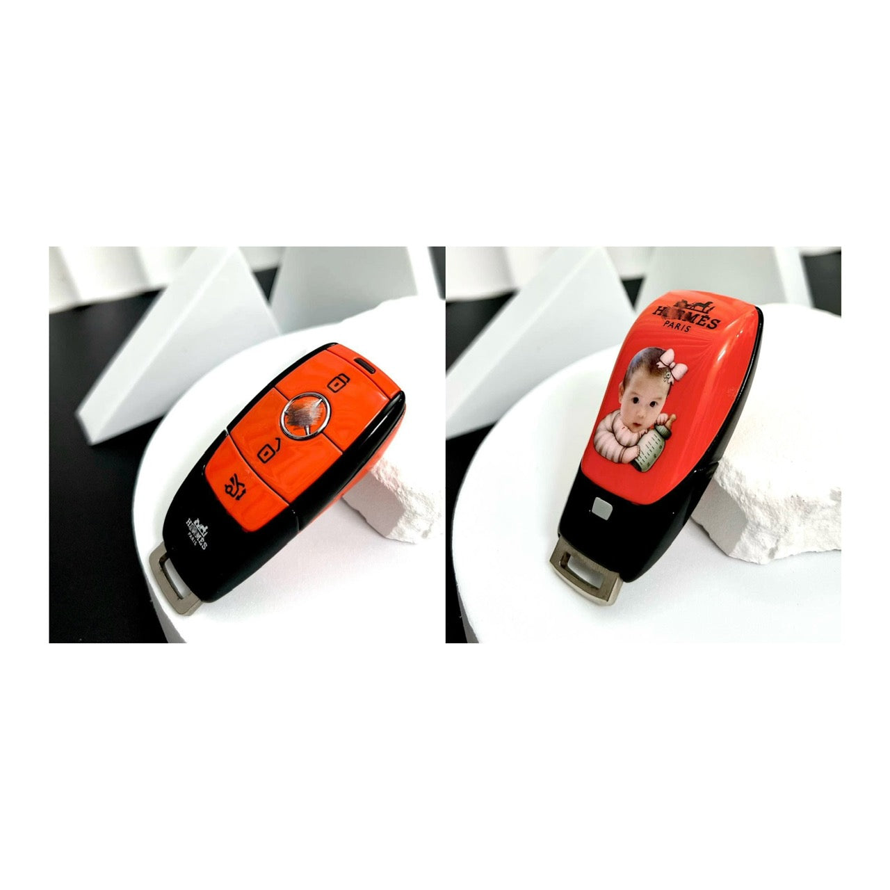 MERCEDES OEM Custom Hand-Painted Key Fob Cover – Personalized Design