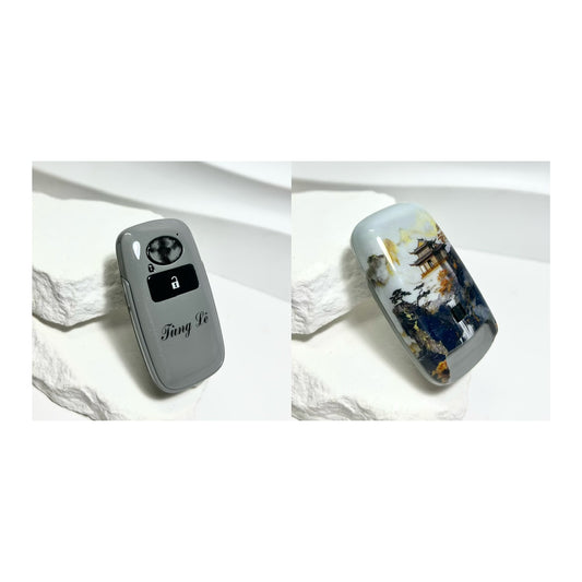 (Small) TOYOTA OEM Personalized Custom Hand-Painted Key